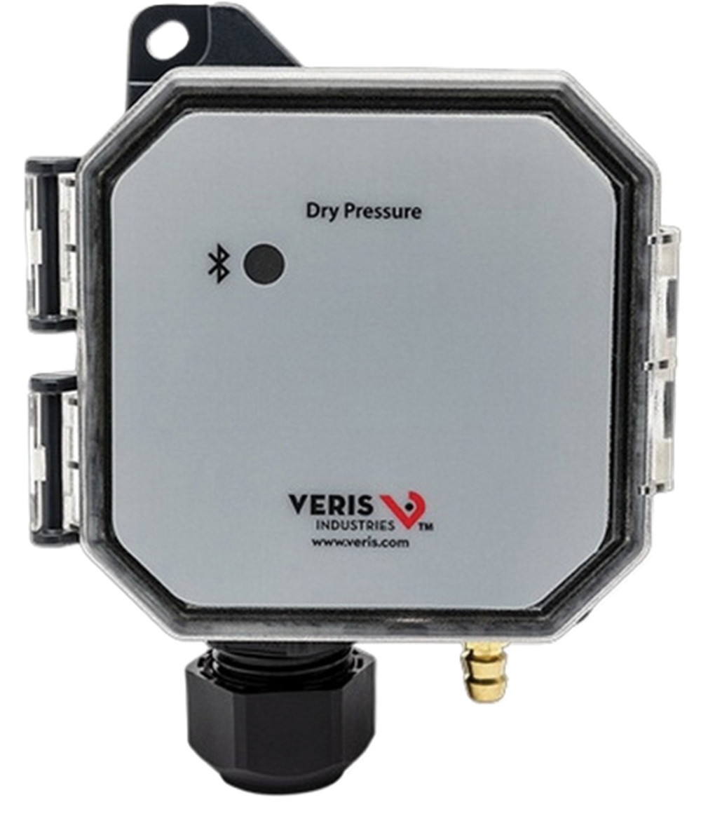 Veris PX3PXX01 Dry Differential Pressure Sensor Bluetooth Panel Enclosure [New]