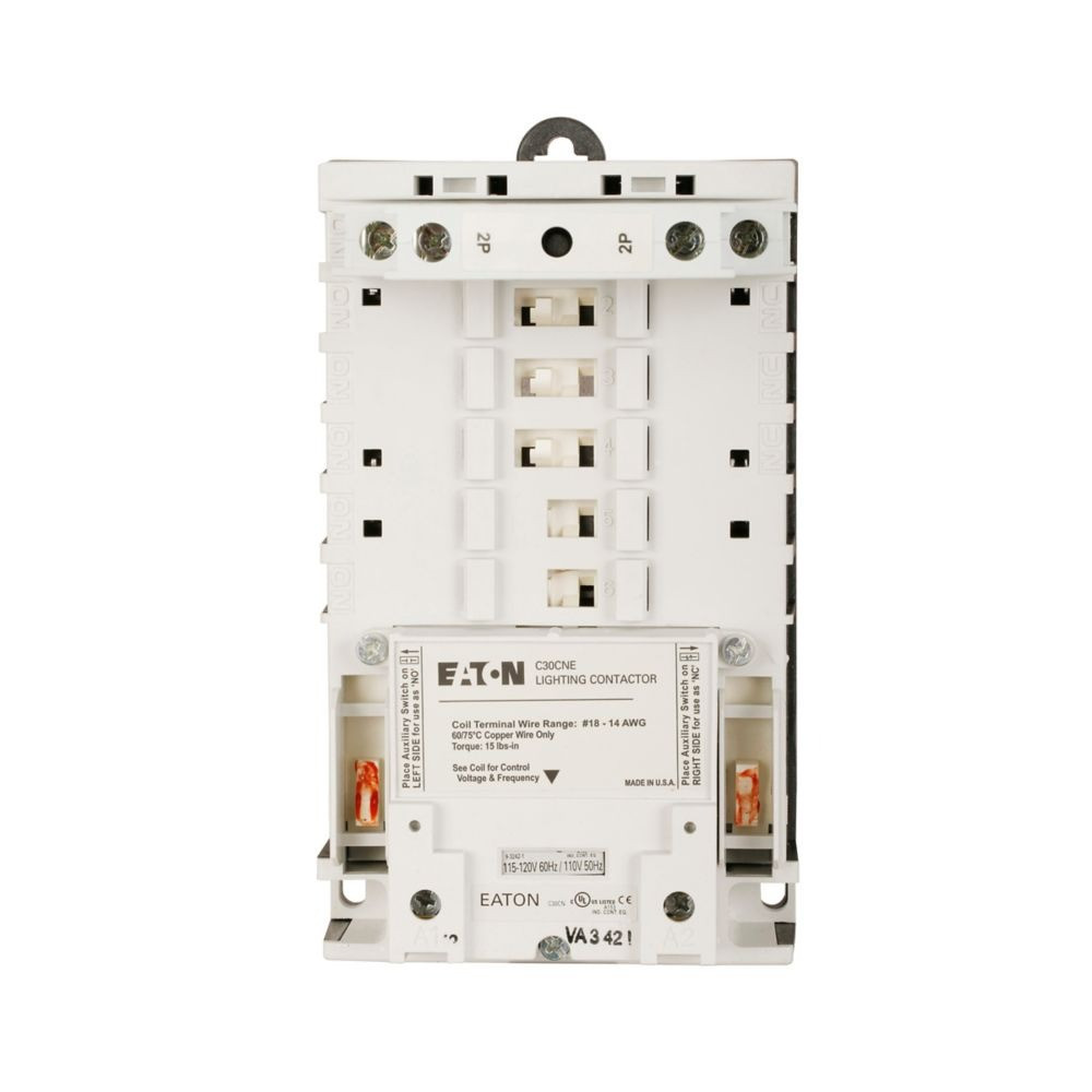 Eaton C30CNE60A0 Mechanically Held Lighting Contactor, 30A 6NO [New]