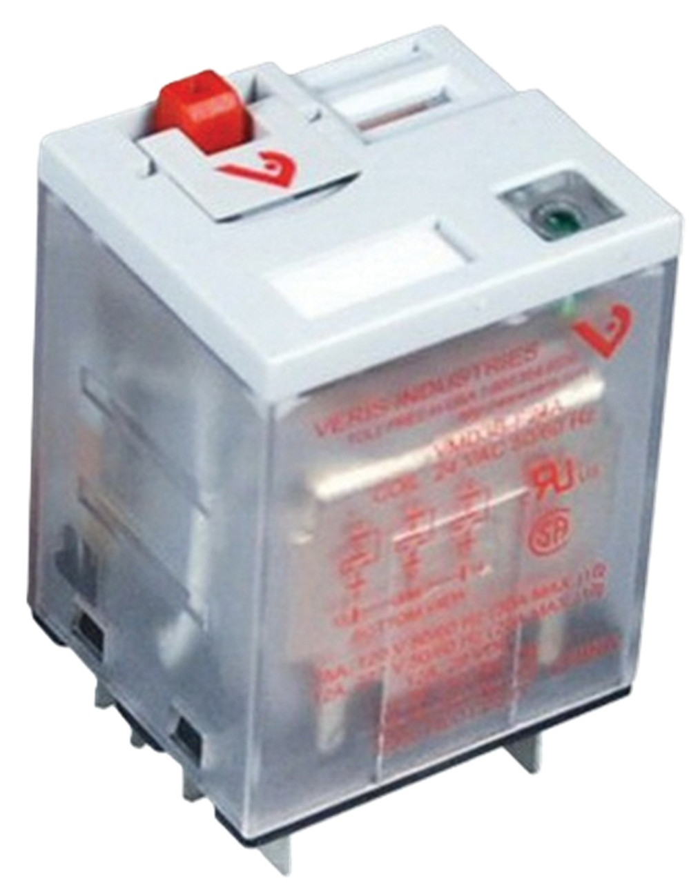 Veris VMD3B-F24A Socket Relay 24 VAC Full-Featured Relay, 3PDT [New]