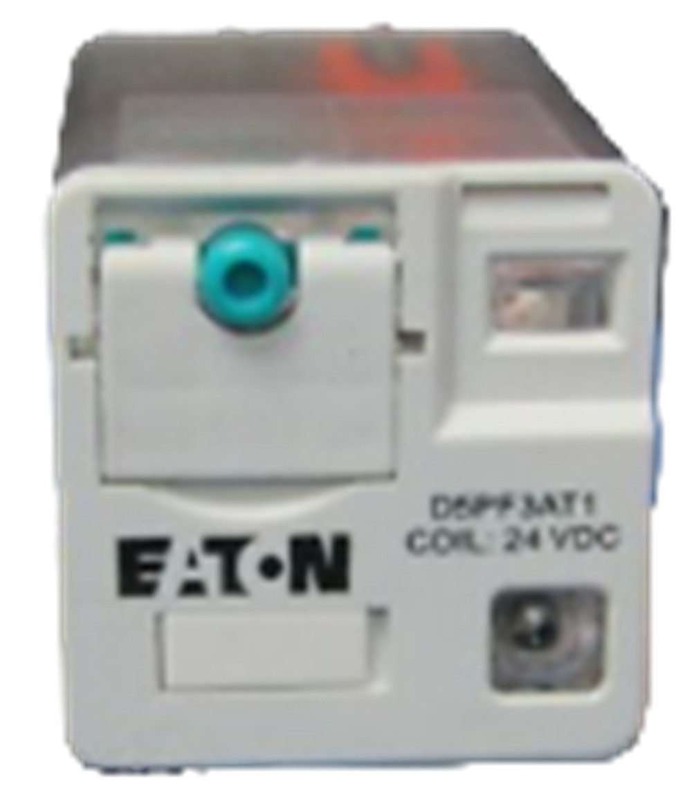 Eaton D5PF3AT1 Plug-In Relay, 24 Vdc Coil, 3PDT [New]