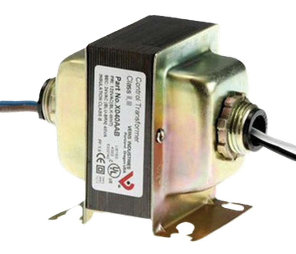 Veris X040AAB 40VA Power Transformer 120 VAC Primary 24 VAC Secondary [New]