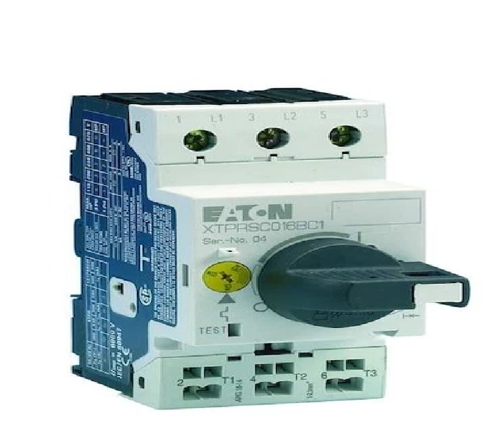 Eaton XTPR001BC1 Manual Motor Protector, 1A [New]