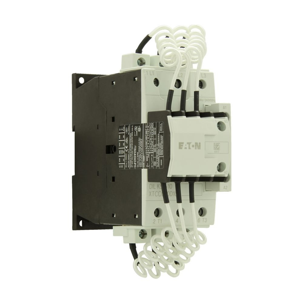 Eaton XTCC050D10B Capacitor Contactor, 50A, 55 mm Frame Size [New]