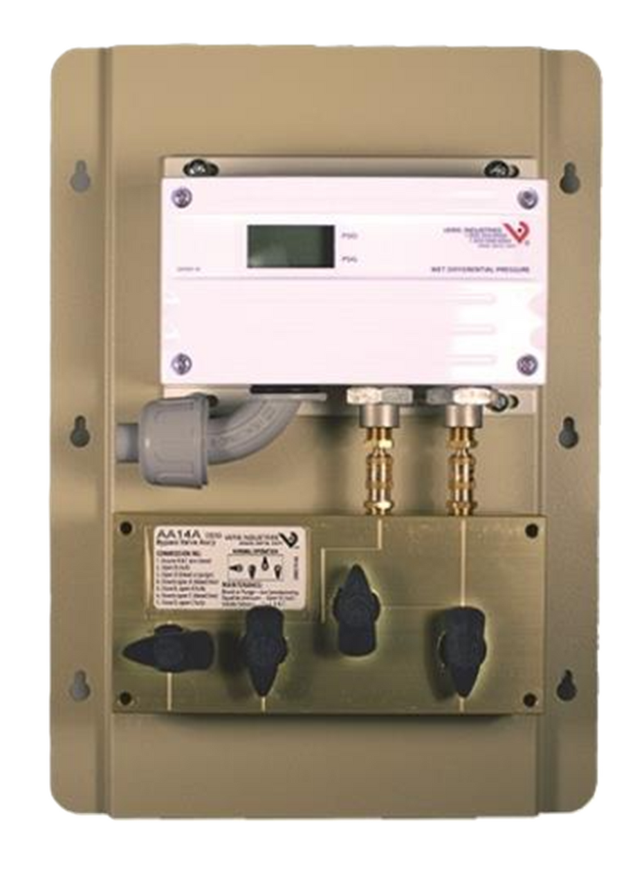 Veris PW2LX04BP Wet Media Differential Pressure Transducer, 12 to 24 VDC Input [New]