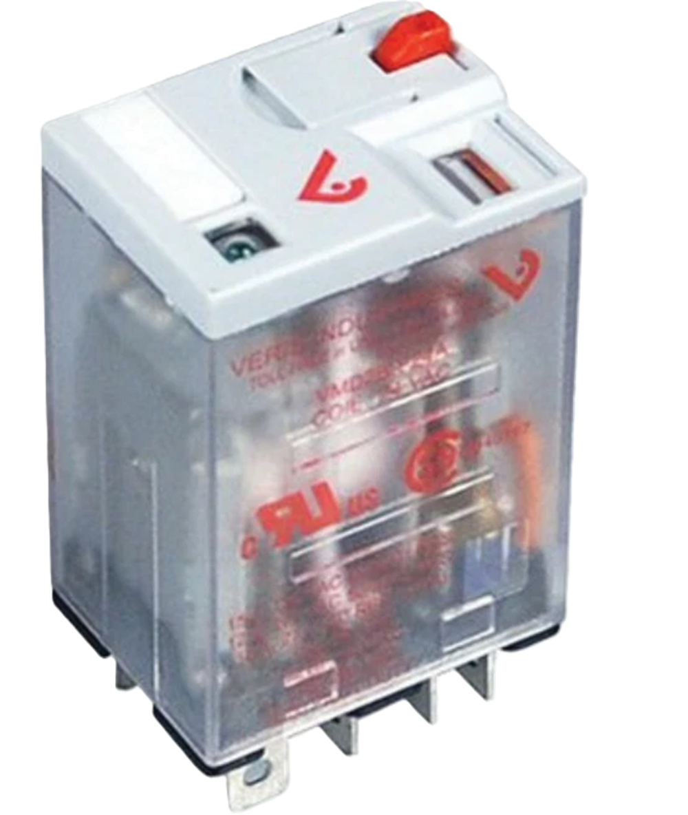 Veris VMD2B-F24A Socket Relay, 24 VAC, Full-Featured Relay, DPDT [New]