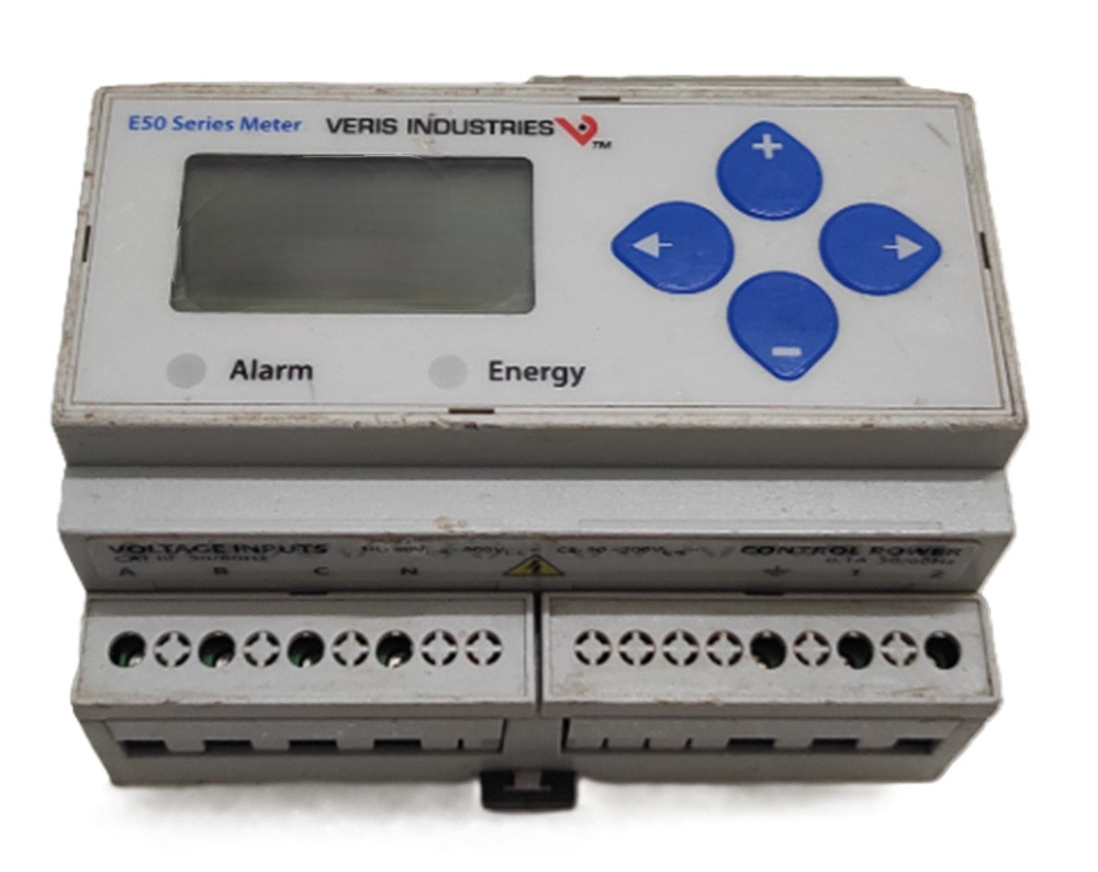 Veris E51C2 Bi-Directional DIN Rail Mount Energy Meter with Modbus [Refurbished]