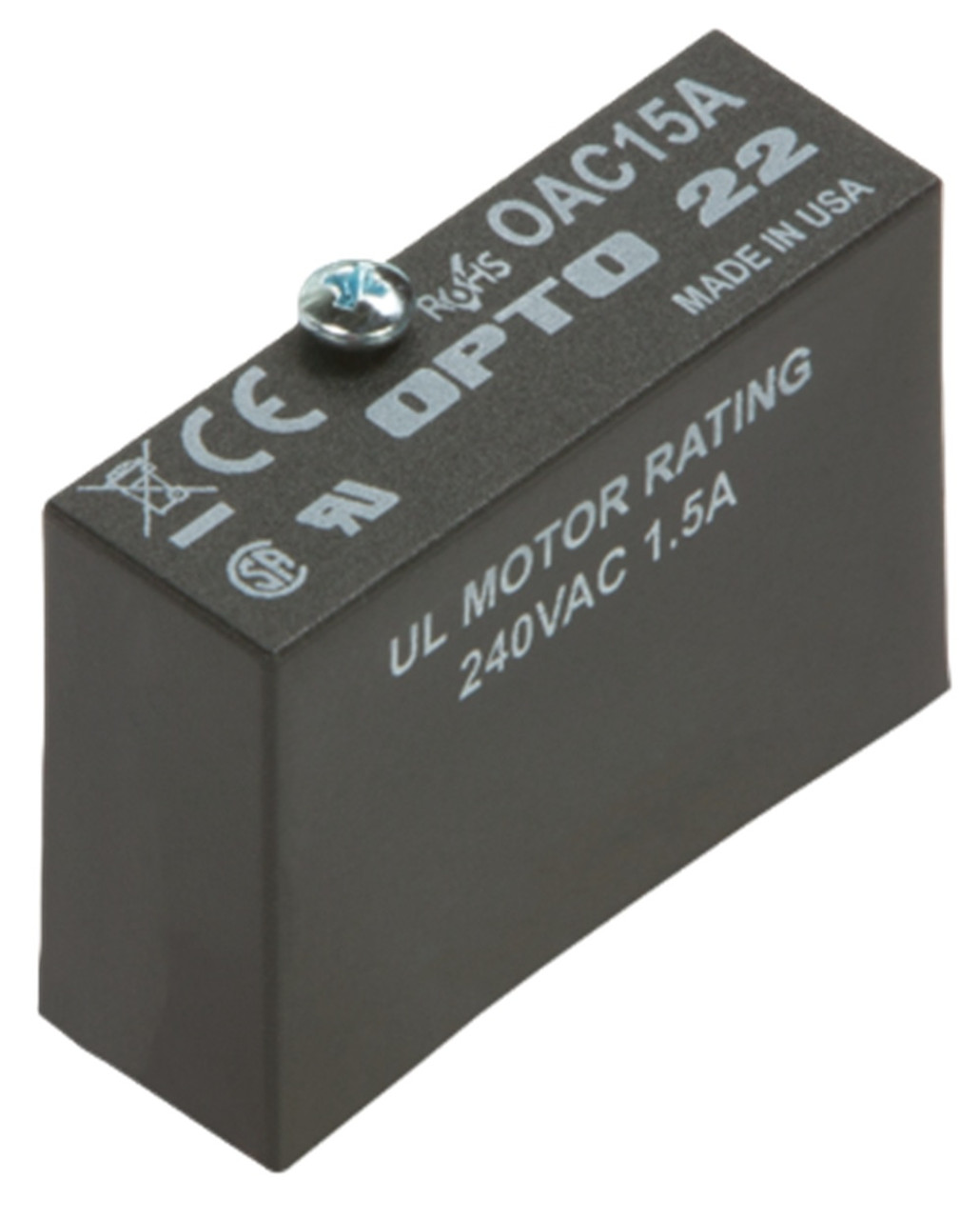 Opto 22 OAC15A G1 AC Digital Output, 24-280 VAC, 15 VDC Logic [New]
