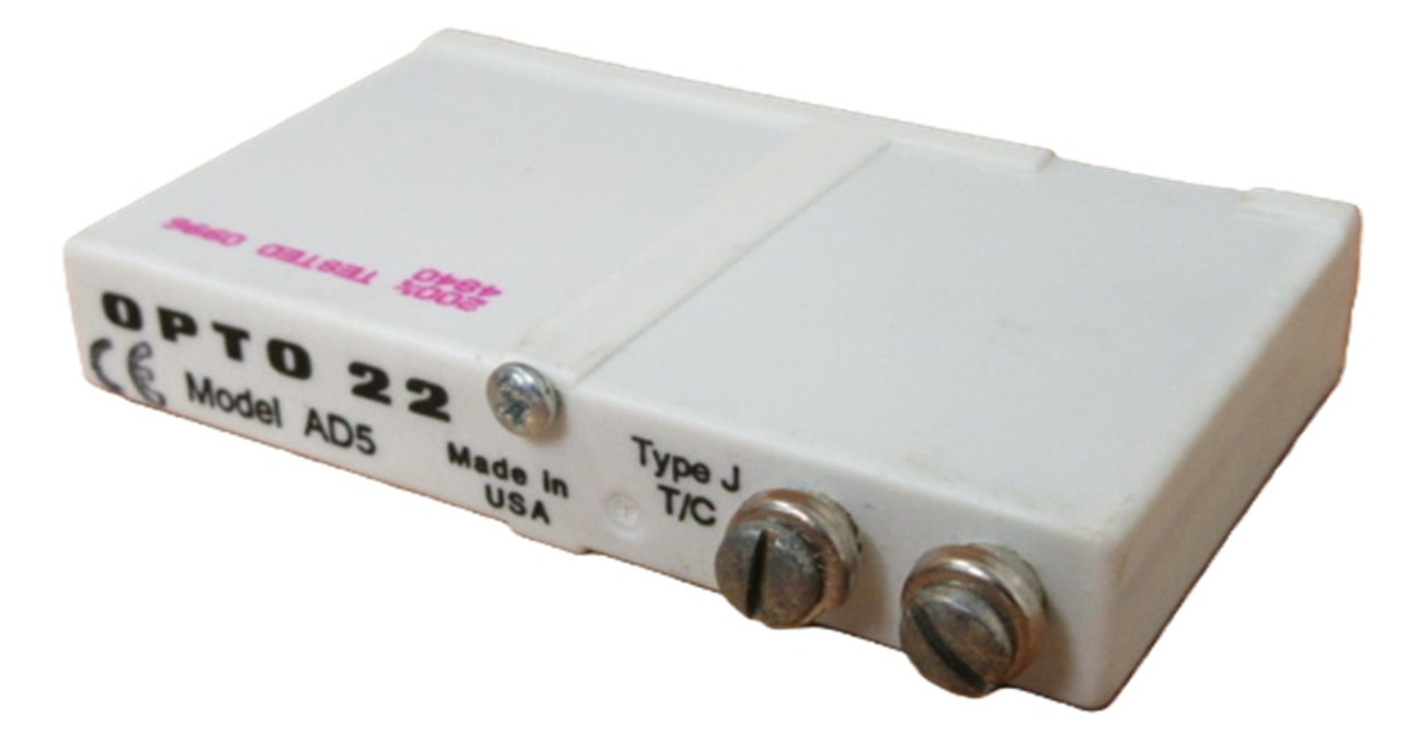 Opto 22 AD5 G1 Family Thermocouple Module, Type J T/C [New]