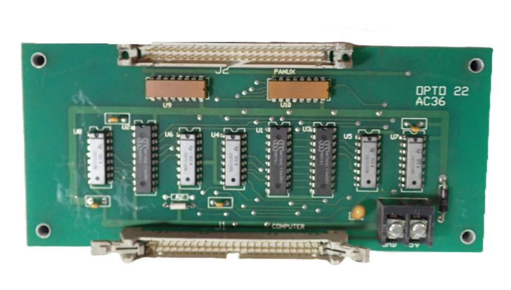 Opto 22 AC36 Adapter Card, Pamux Bus Interface for TTL Parallel Port [New]