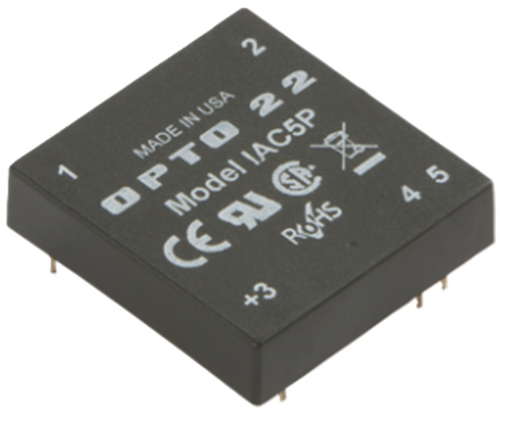 Opto 22 IAC5P Flat Pak Input Module, 90-140 VAC/VDC [New]