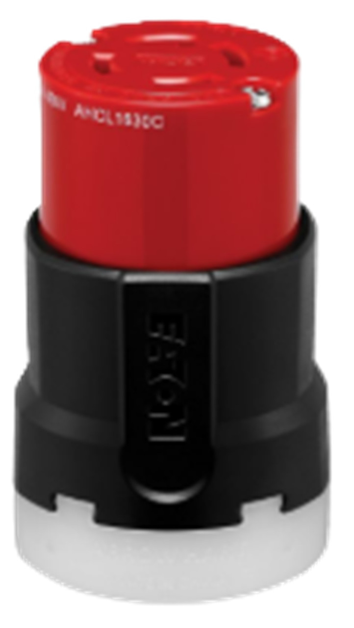 Arrow Hart Eaton AHCL1630C Locking Connector, NEMA L16-30, 30A, 480V, Red [New]