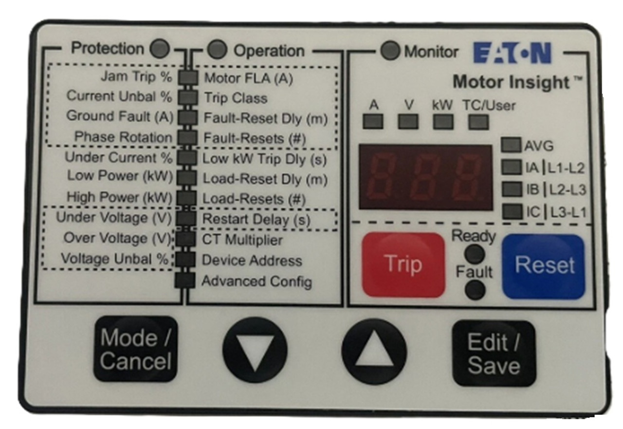 Eaton C4411 Remoted Mounted Motor Insight Overload Relay [New]