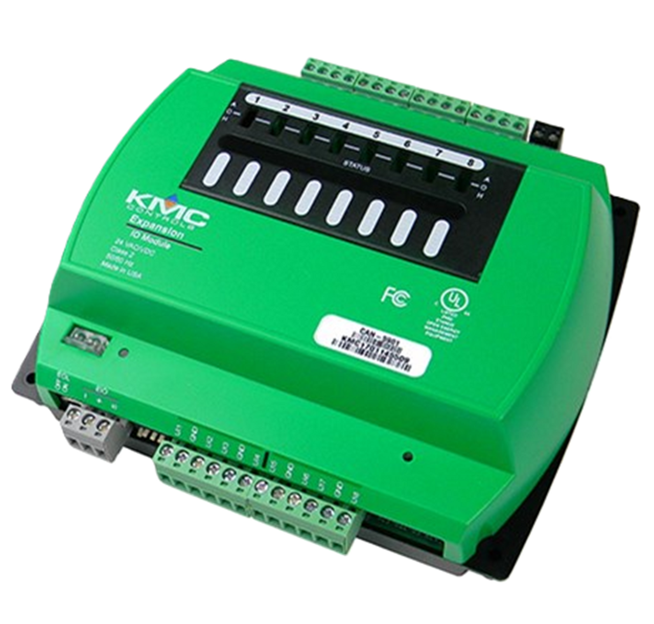 KMC Controls CAN-5901 I/O Expansion Module, 8 Universal Inputs, 8 Universal Out [Refurbished]