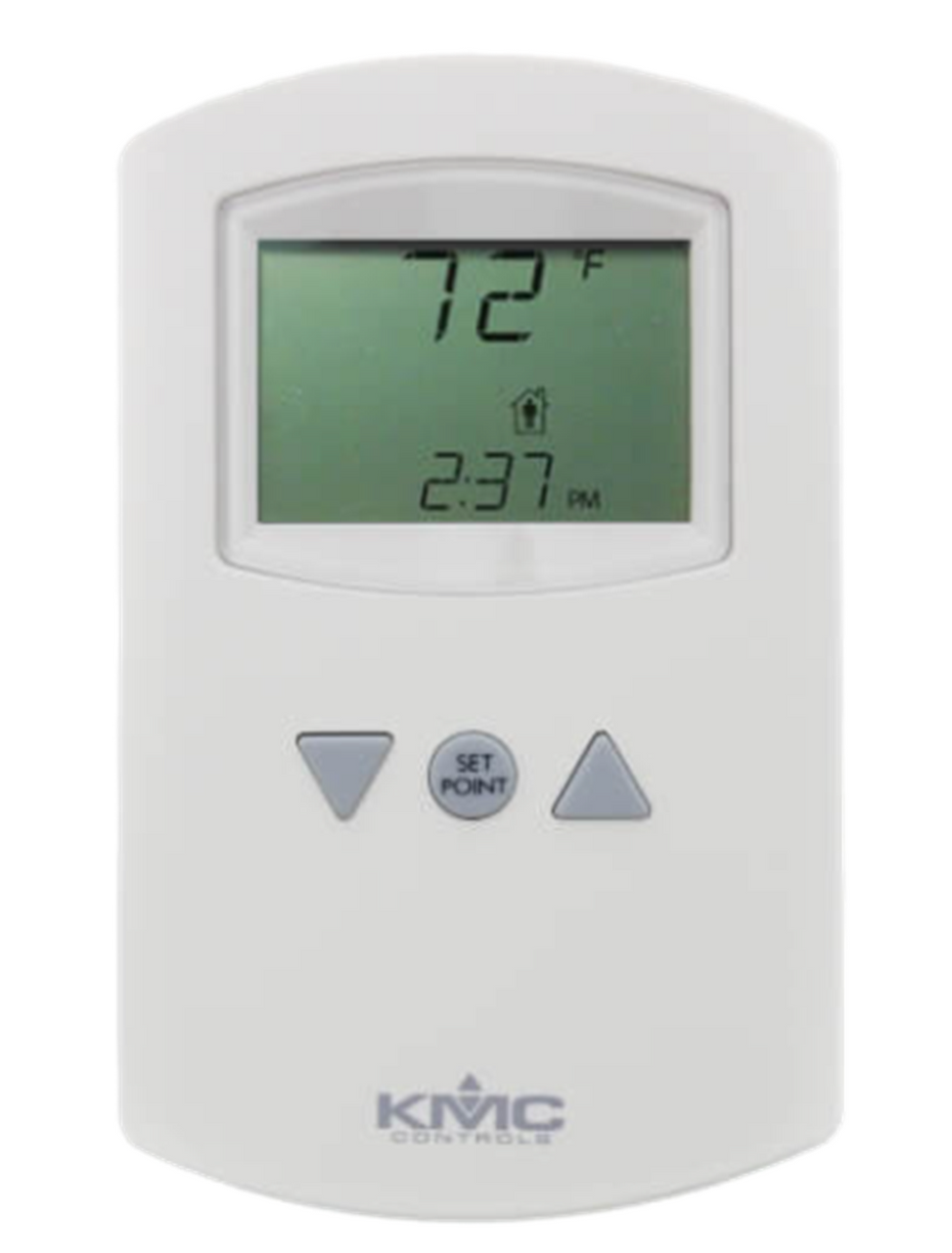 KMC Controls CTE-5202 Thermostat, Dual, Configurable, LCD, Almond [New]