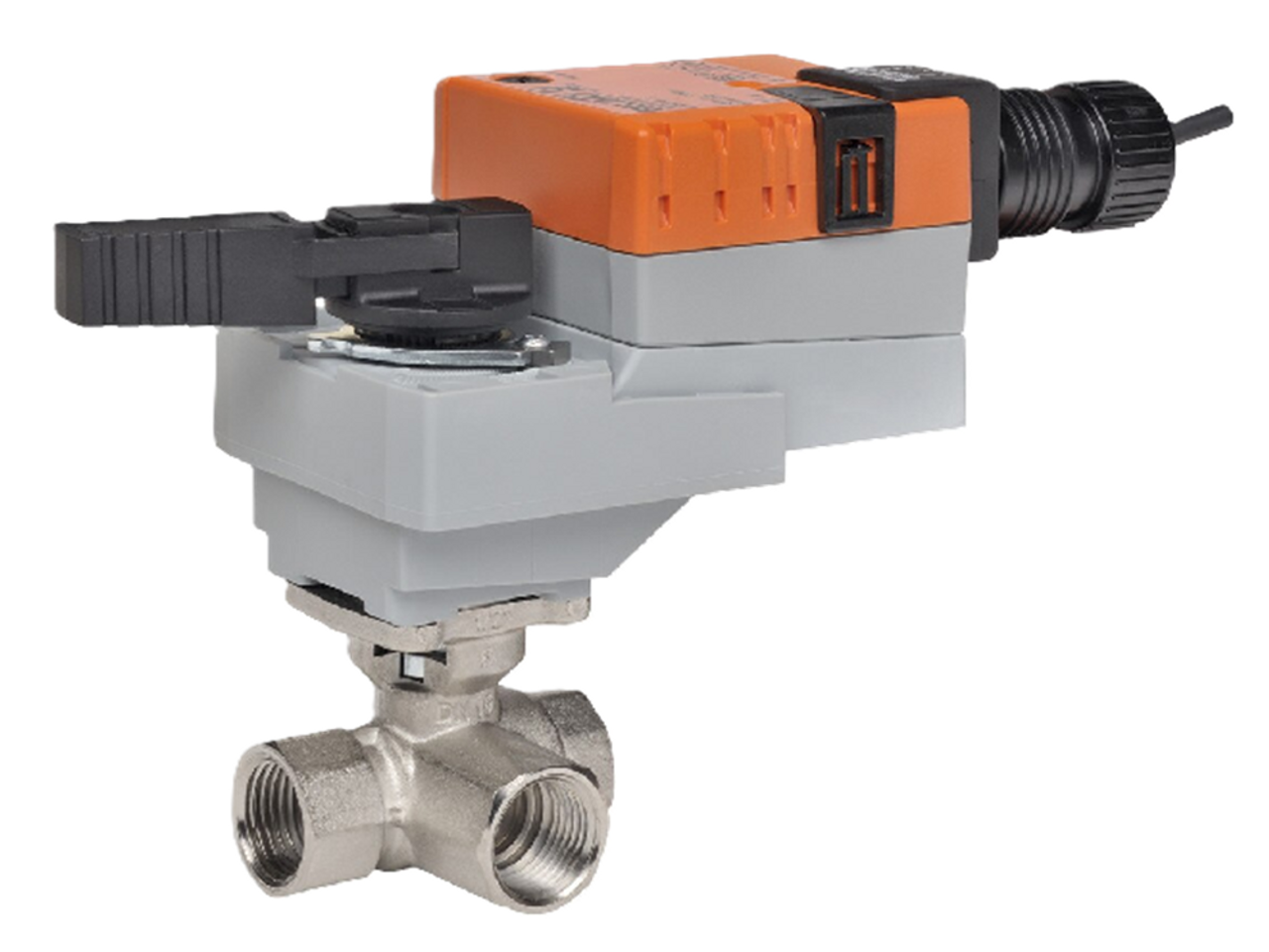 Belimo B323+LRB120-3 Actuator Fitted Control Valve (CCV), DN 1", 3-Way [New]