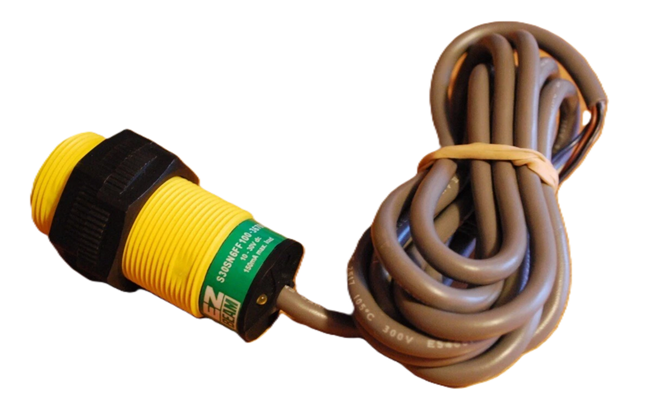 Banner S30SN6FF100 36768 Sensor, DC NPN/LO 100 mm Cabled [New]