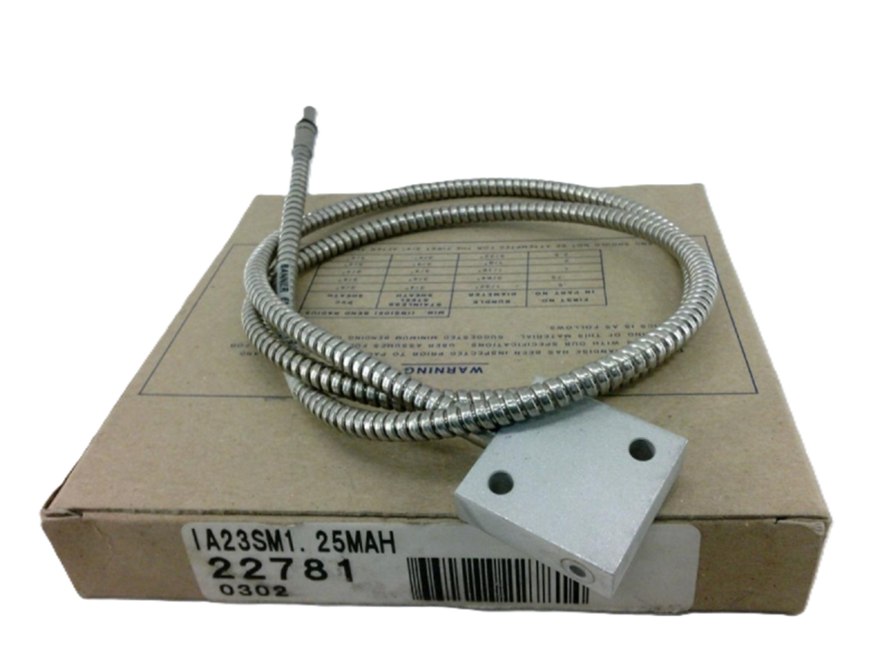 Banner IA23SM1.25MAH 22781 Fiber Optic Sensor [New]