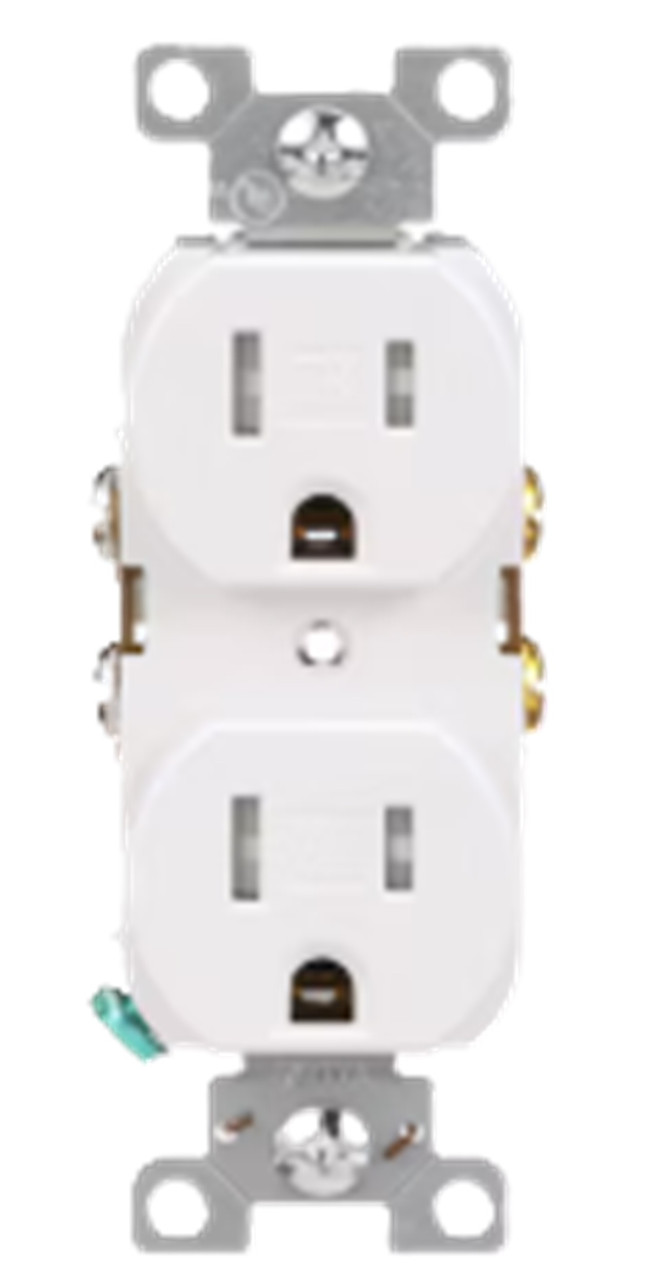 Eaton TRBR15W-BX-LW Commercial Duplex Receptacle, NEMA 5-15R, 15A [New]