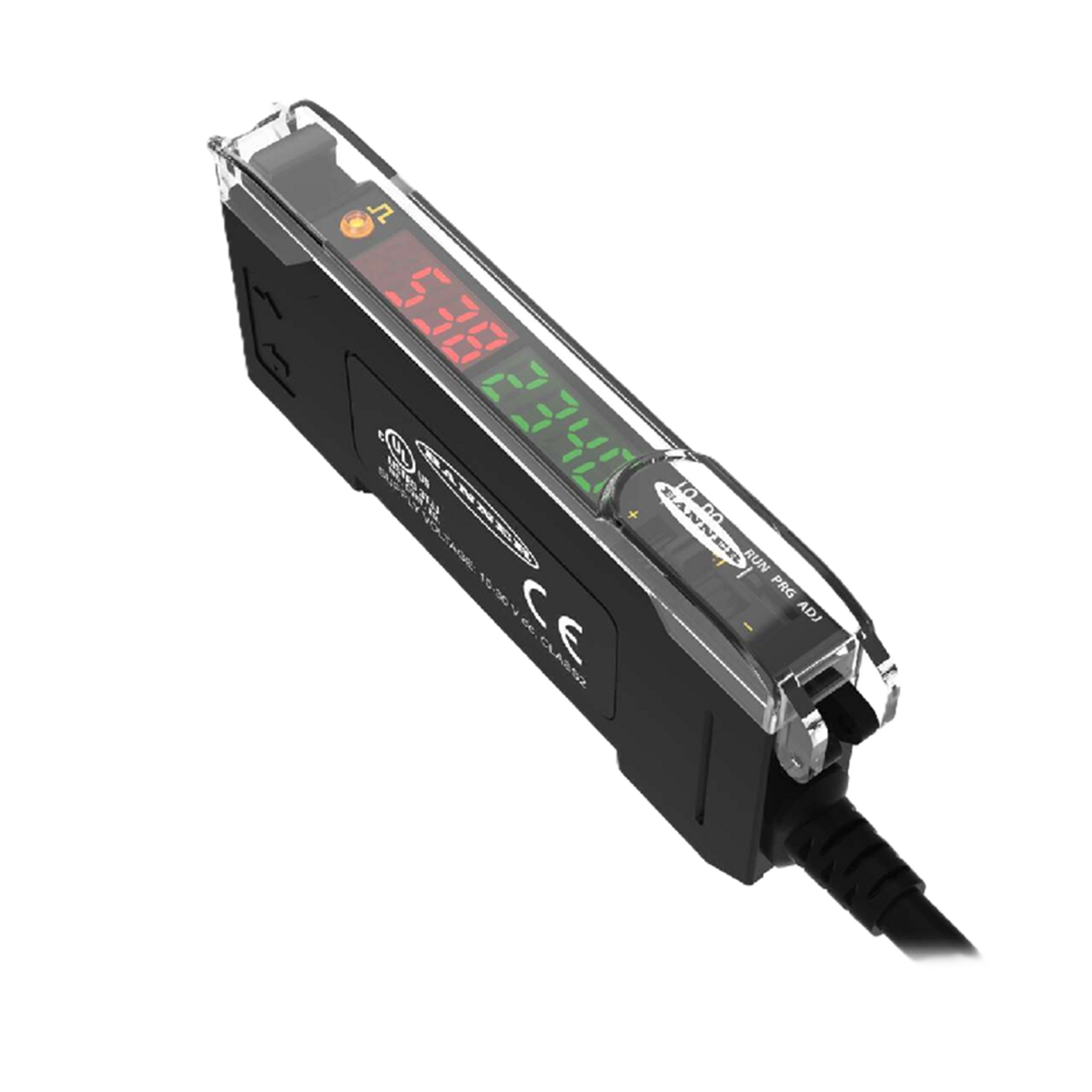 Banner DF-G1-NS-2M 19350 DF-G1 Dual Display Fiber Amplifier, 1 NPN [New]