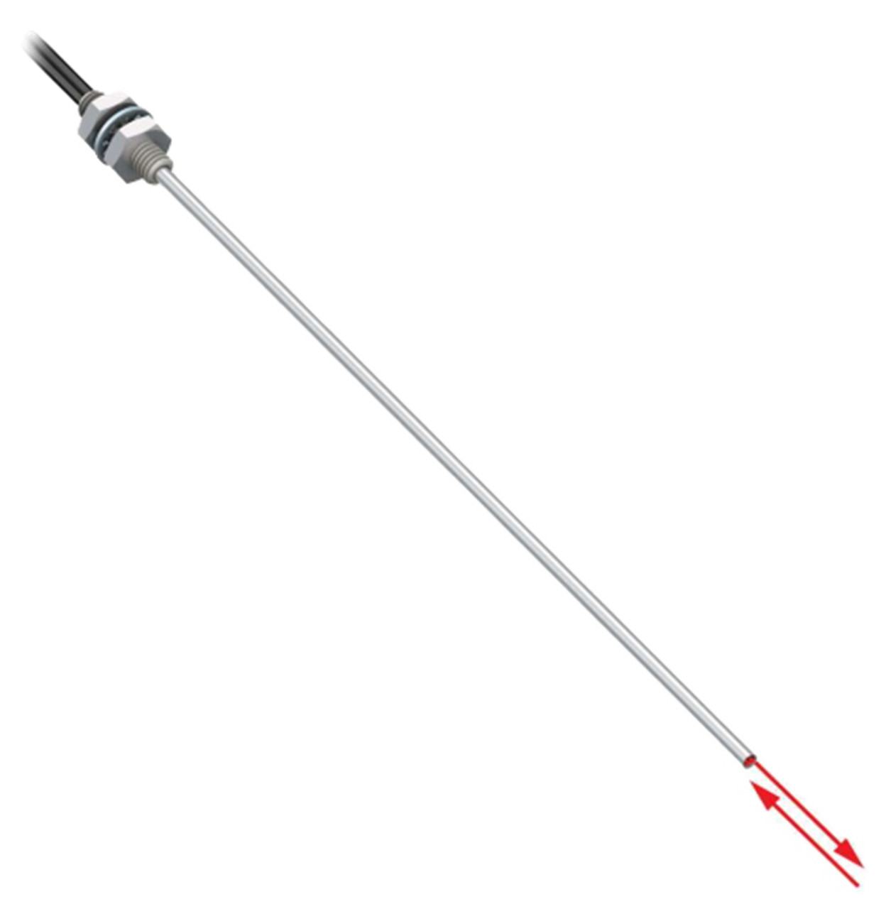Banner PBP26U 26082 Plastic Fiber Sensor, Diffuse Reflective [New]