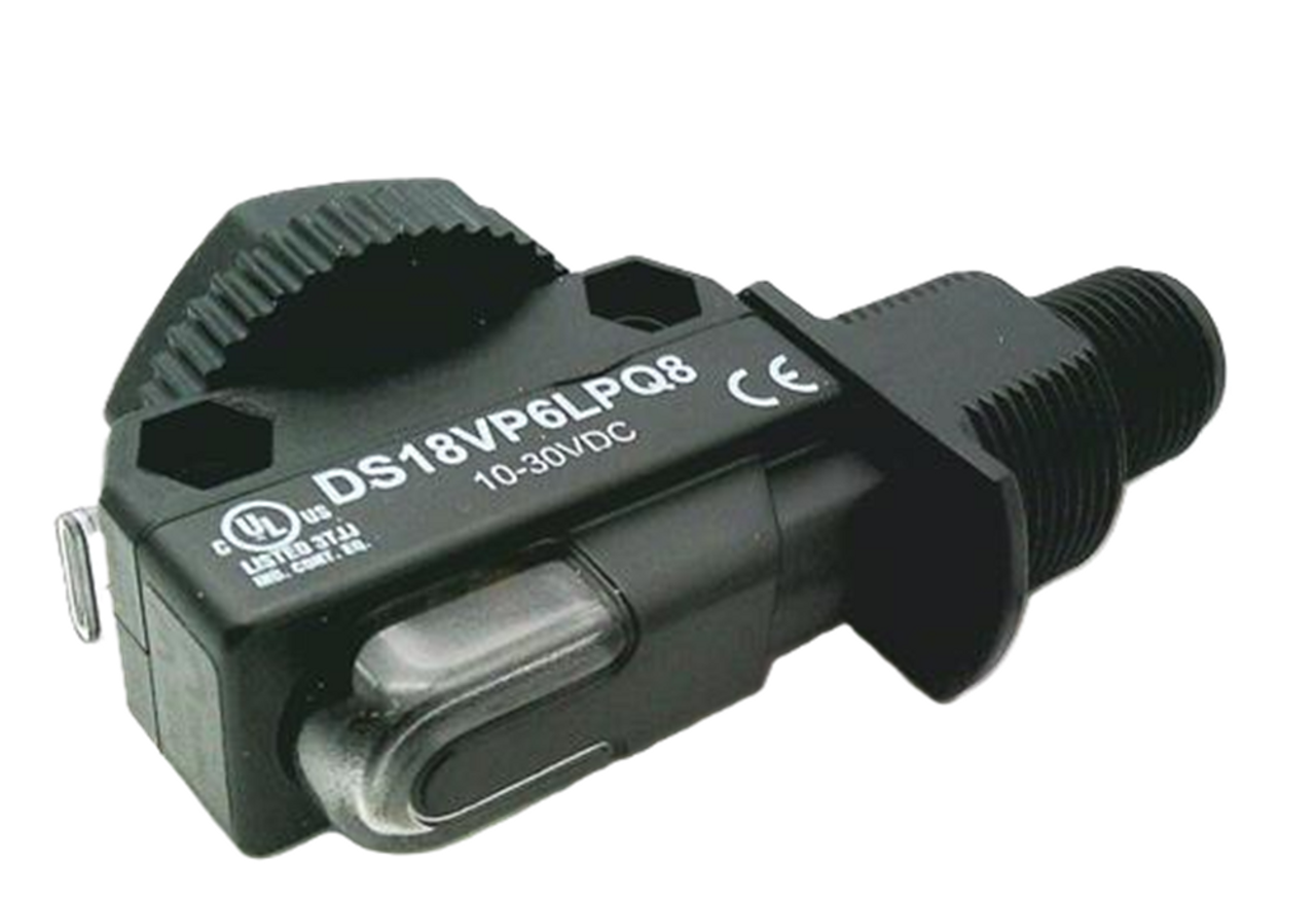 Banner DS18VP6LPQ8 76552 Photoelectric Sensor, Polarized Retro [New]