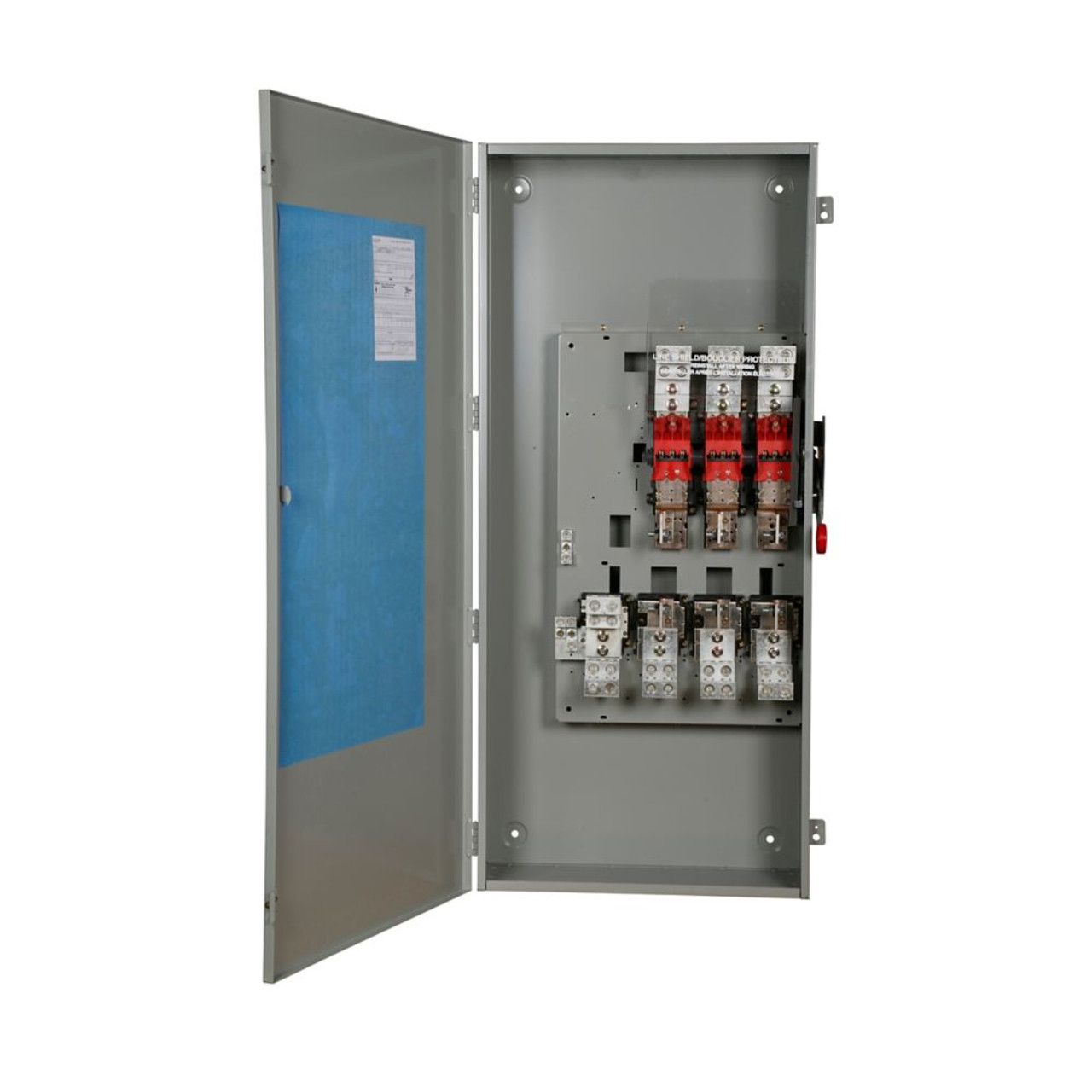 Eaton DH227NGK Disconnect Safety Switch, 800A, 2-Pole, 3-Wire, 240V [New]