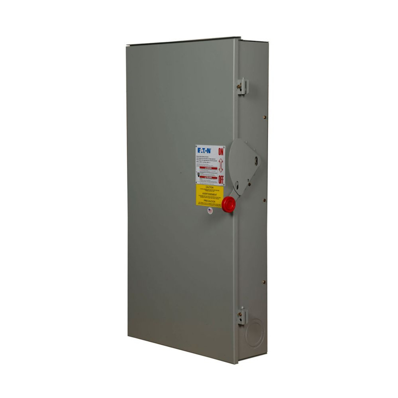 Eaton DH225FRK Disconnect Safety Switch, 2-Pole, 240V, 400A, Fused [New]