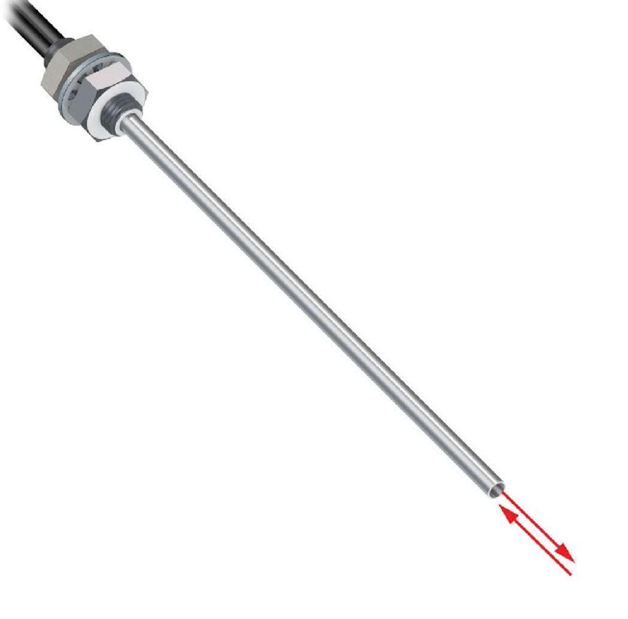 Banner PBP46U 26084 Plastic Fiber Sensor, Diffuse Reflective [New]