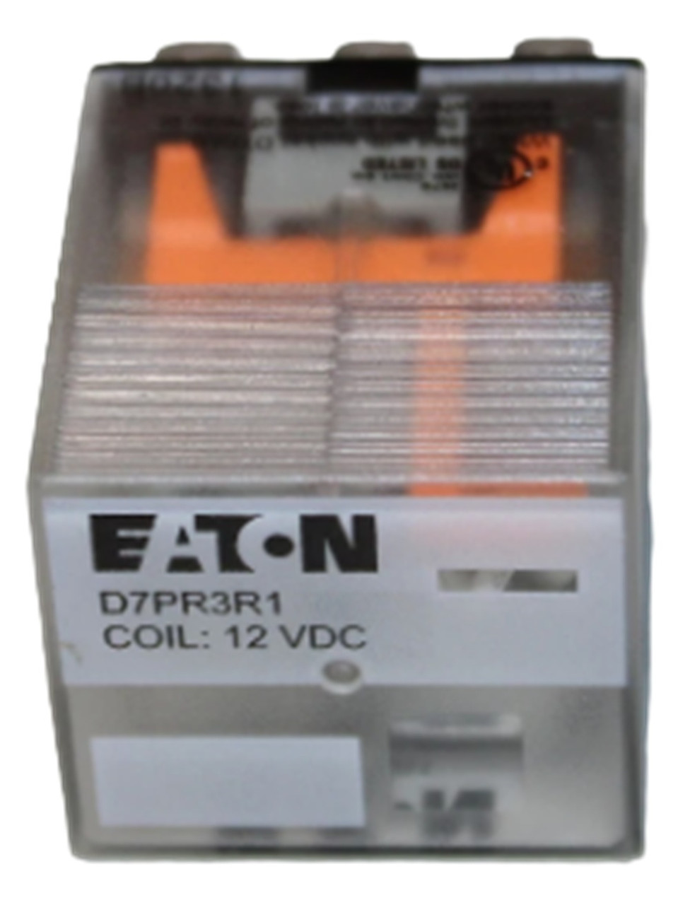 Eaton D7PR3R1 General Purpose Relay, 12 Vdc Coil, 3PDT [New]