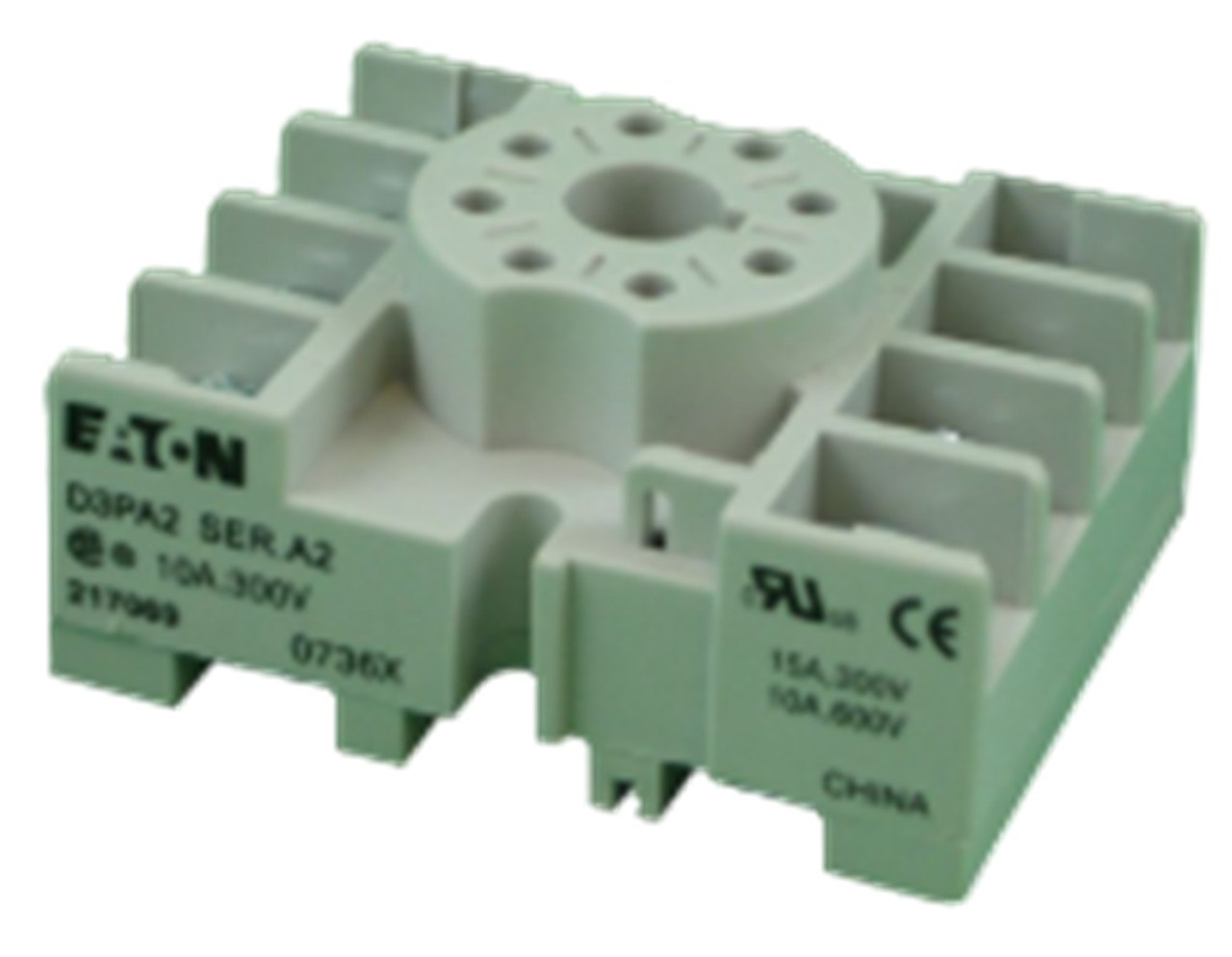 Eaton D3PA2 Relay Socket, For D3PR2 D3PF2 TMR5 TRM6 Relays, 1 Unit [New]
