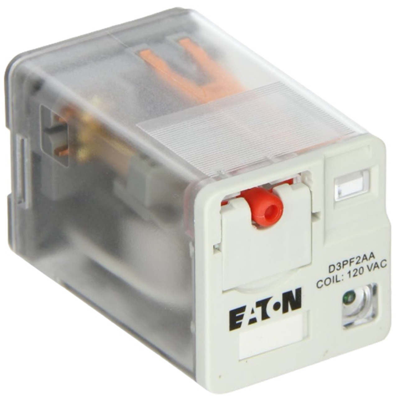 Eaton D3PF2AA1 General Purpose Relay, 110 Vdc Coil, DPDT, Octal [New]