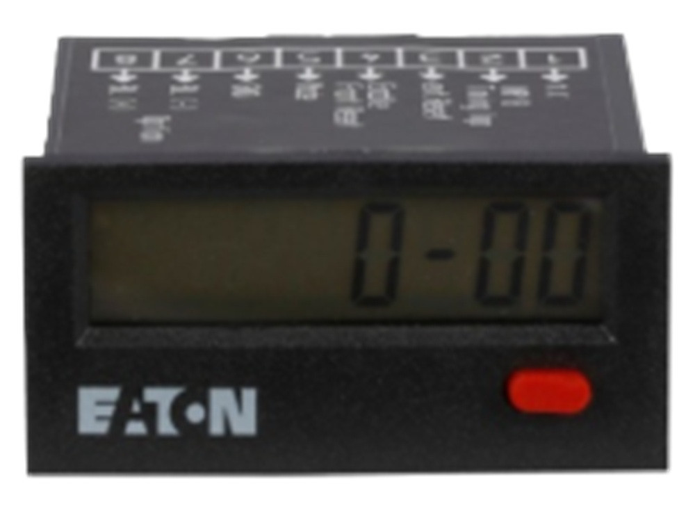 Eaton E5-224-C0458 Panel Meter, Timer, Electronic, LCD [New]