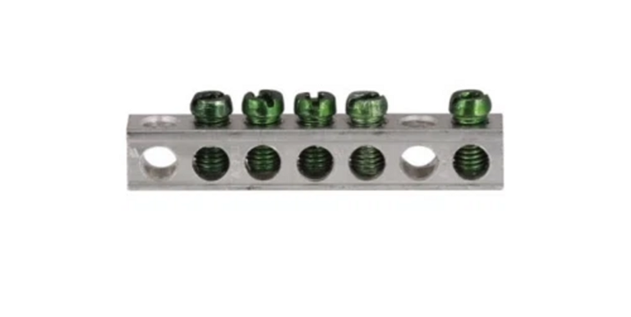 Eaton GBK5CS 5 Terminal Ground Bar [New]