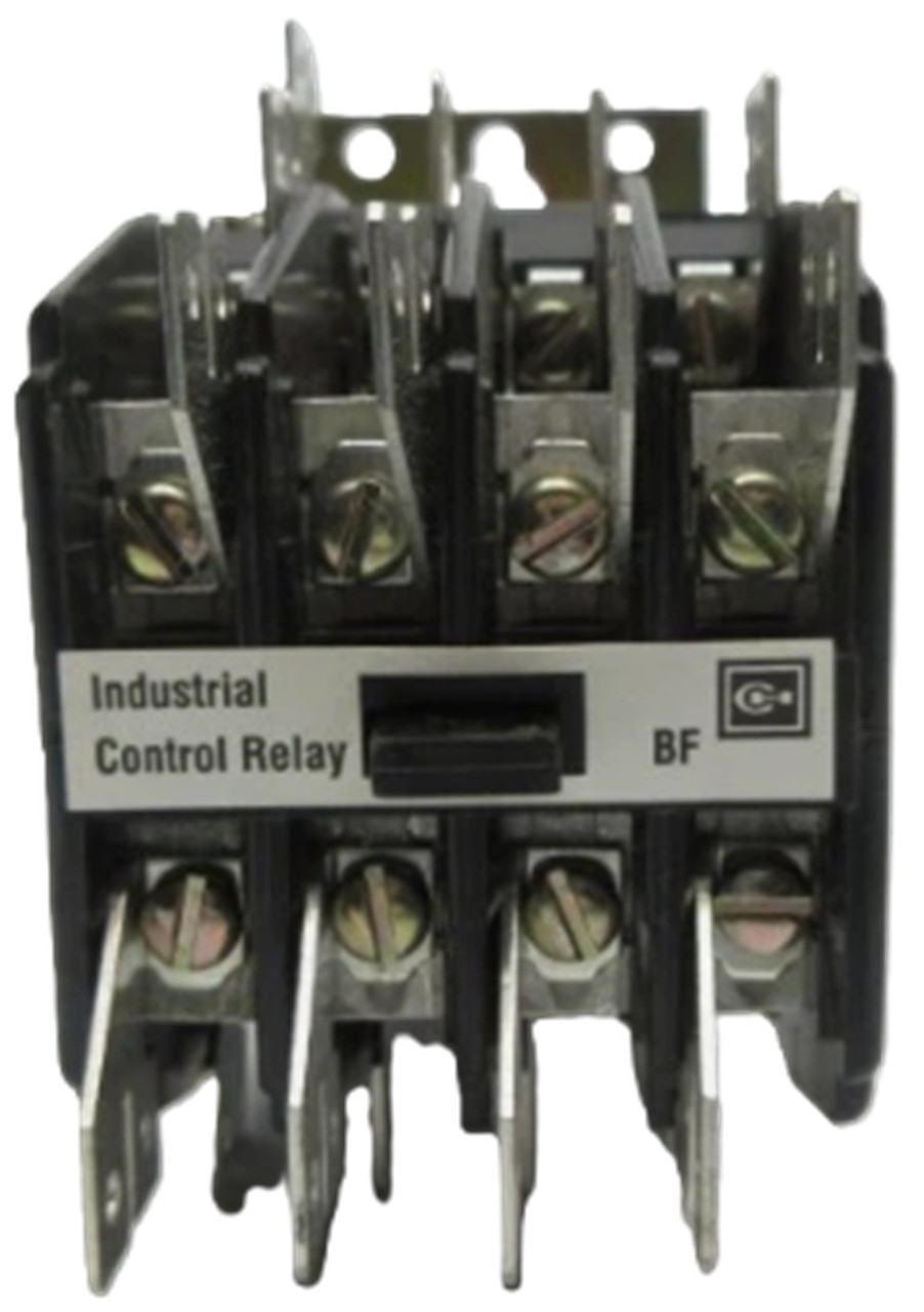 Eaton BFF44F Basic Relay, 100/120V Coil Voltage, 4NO-4NC [New]