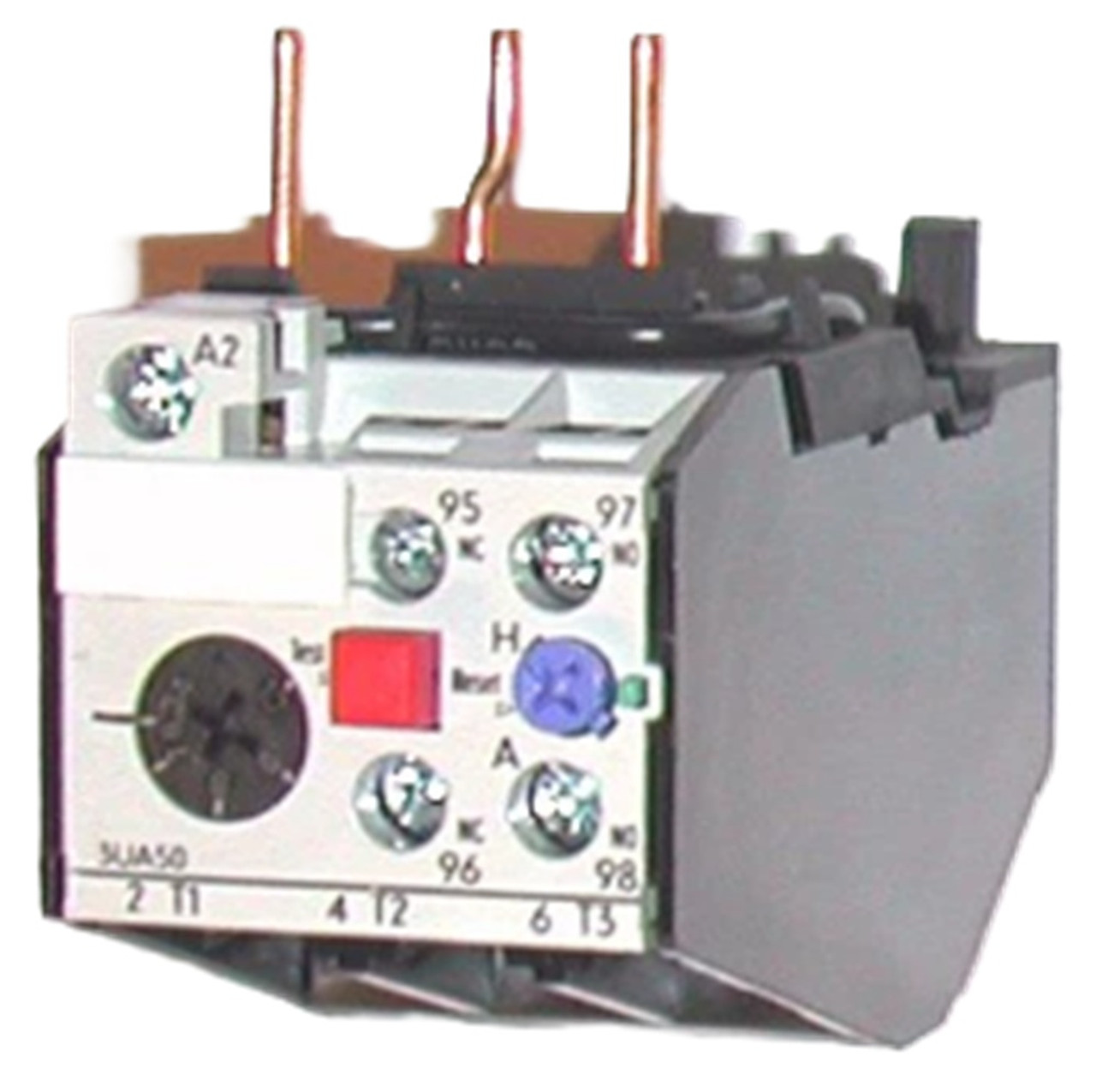 Siemens 3UA5000-1H Bimetallic Relay, 5-8A Set Range, 1NO 1NC [New]