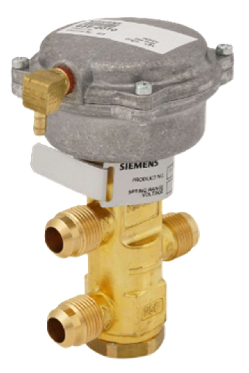 Siemens 656-0010 Actuator Fitted 3-Way Water Mixing Valve (2.5Cv), 1/2" [New]
