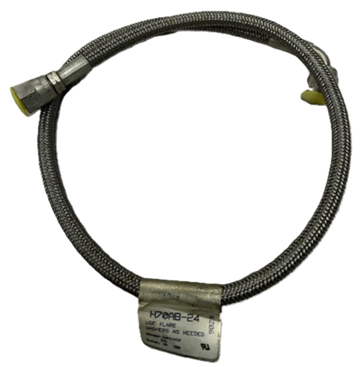 Johnson Controls H70AB-24C Super Hose, For 1/4" Flare Connector [New]