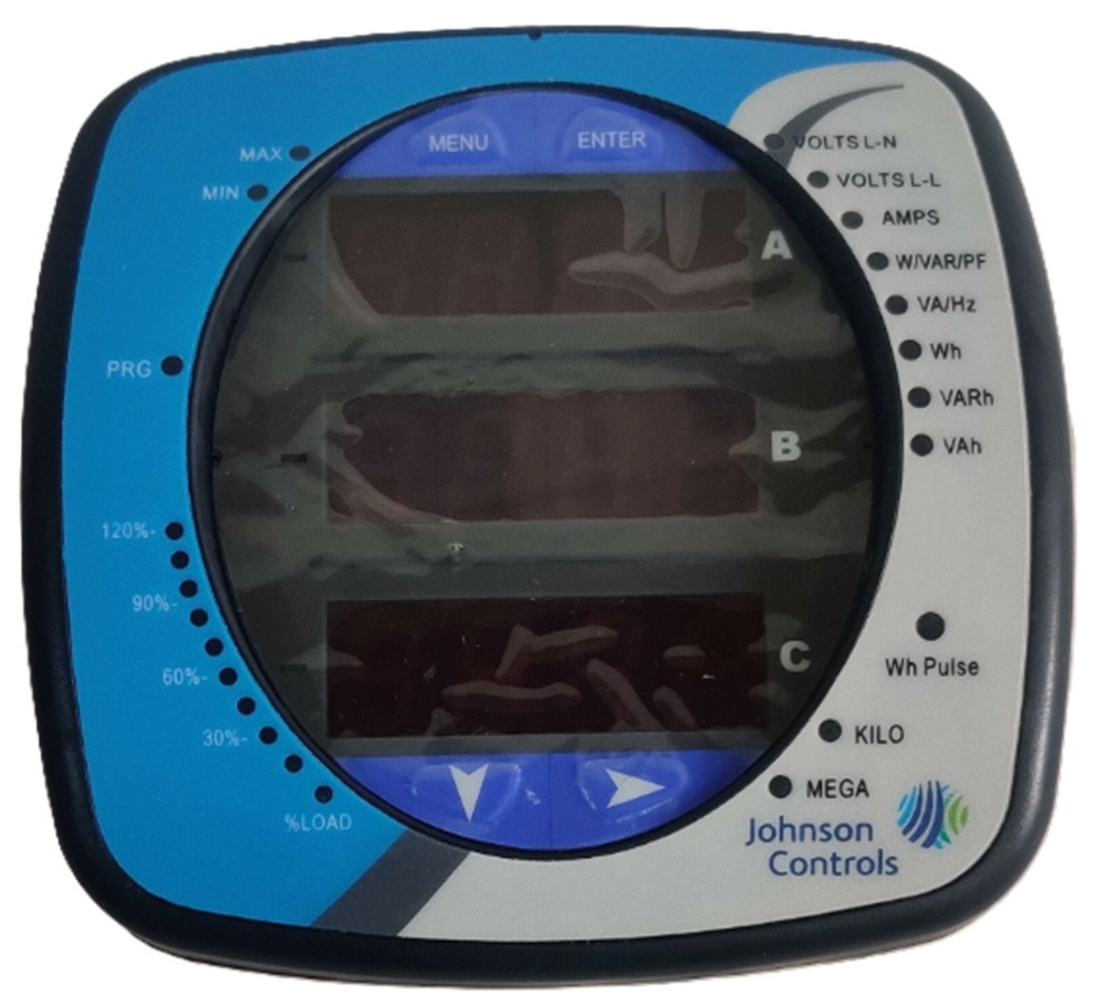 Johnson Controls EM-1460-00-AB00 KW Sub-Meter, MODBUS, ANSI [New]