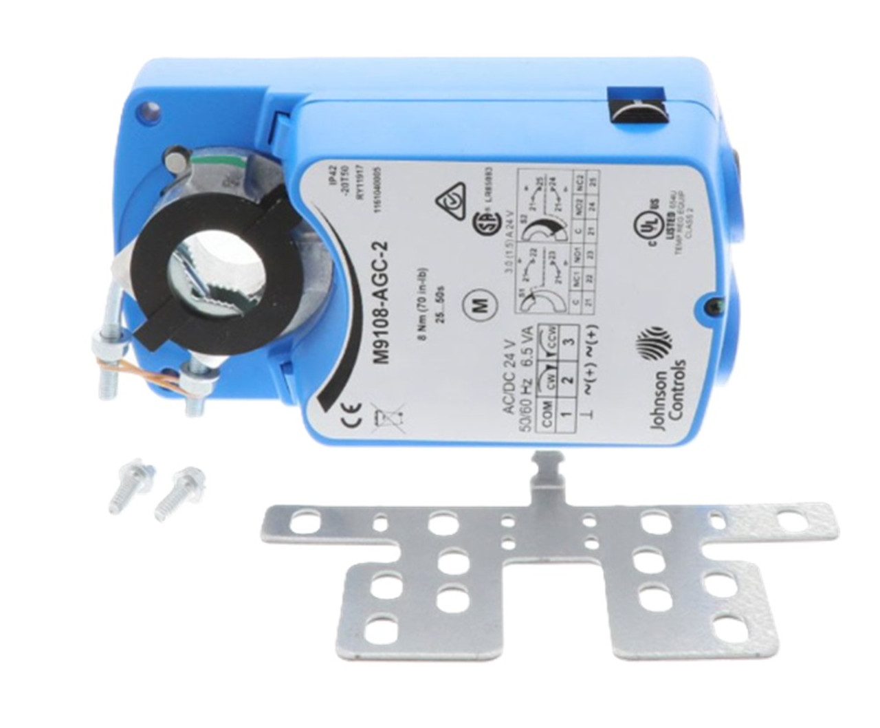 Johnson Controls M9108-AGC-2 Non-Spring Return Direct-Coupled Actuator, 24V [New]