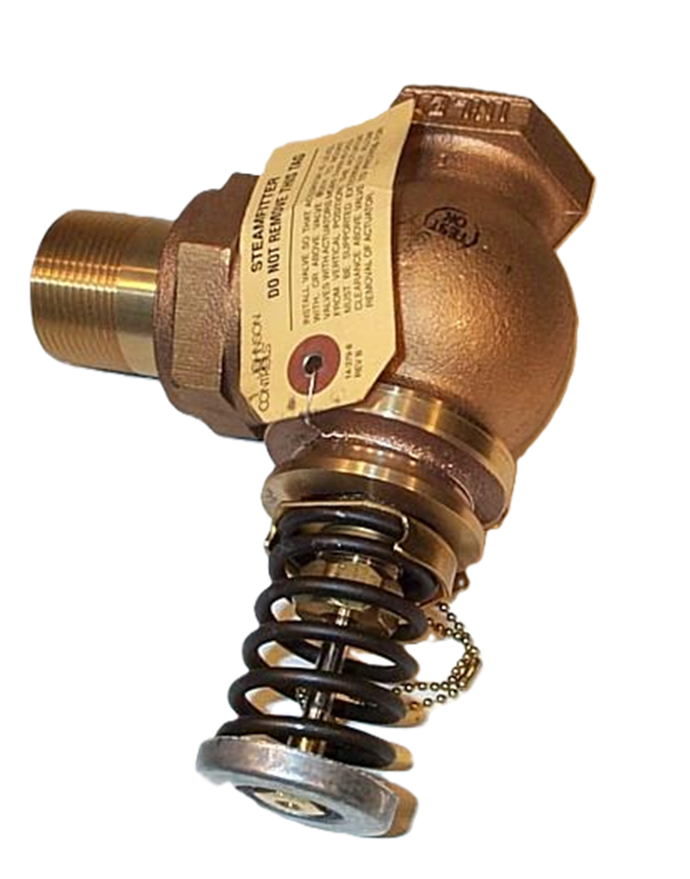 Johnson Controls V-3752-6010 1-1/4" Union Angle Valve N/O 3-6 PSI 20Cv [New]