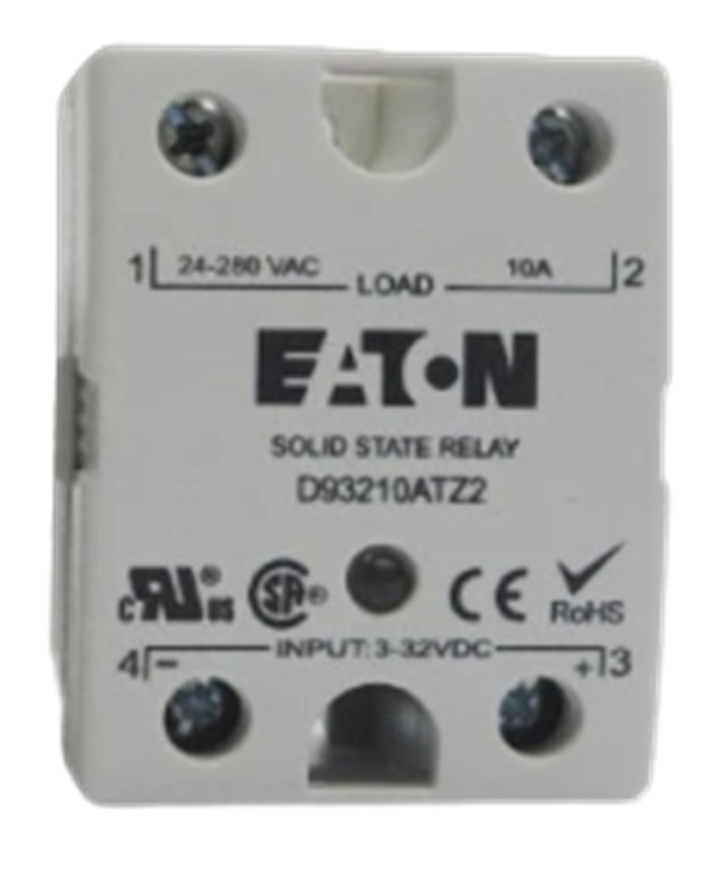 Eaton D93210ATZ2 Solid State Relay, 3-32 Vdc Input, 24-280V Output [New]
