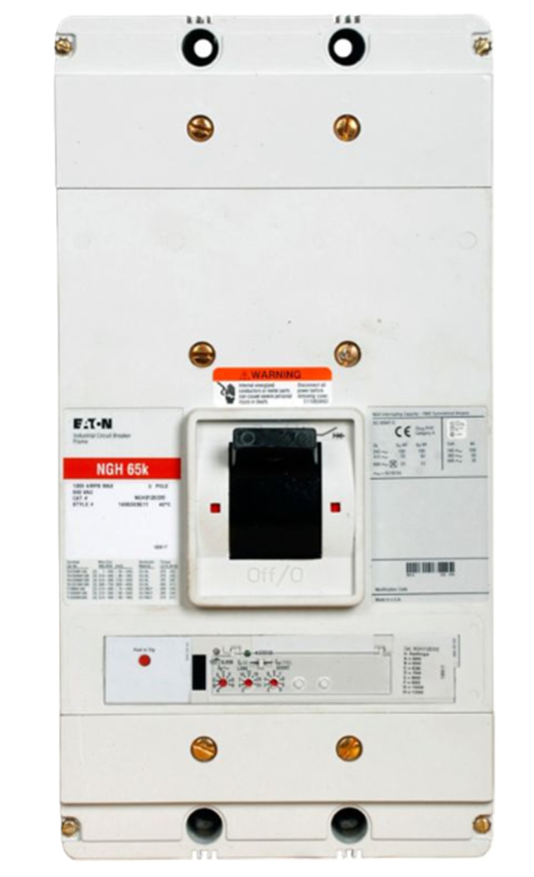 Eaton NGH308033E Circuit Breaker, Series G, 800A, 3-Pole, NG Frame, 240/480 [New]
