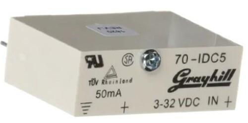 Grayhill 70-IDC5 I/O Modules, 70X-IDC Series, DC Input Module, 5VDC [New]