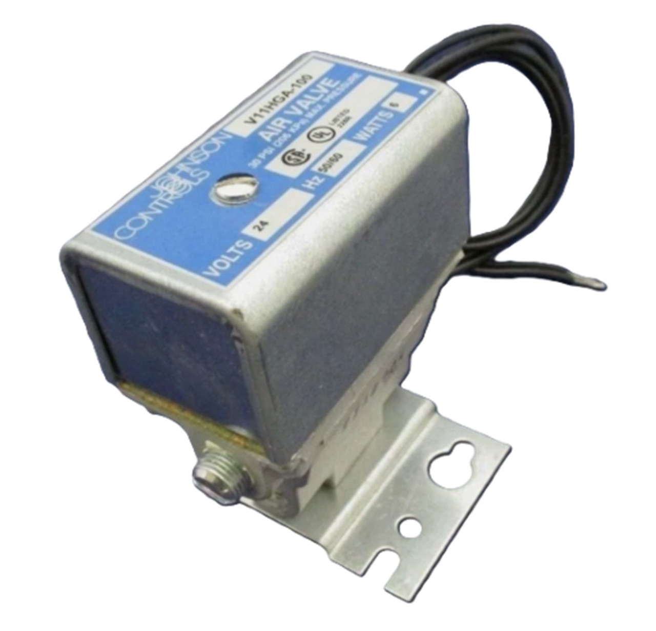 Johnson Controls V11HGA-100 3-Way Solenoid Air Valve (24V) [New]