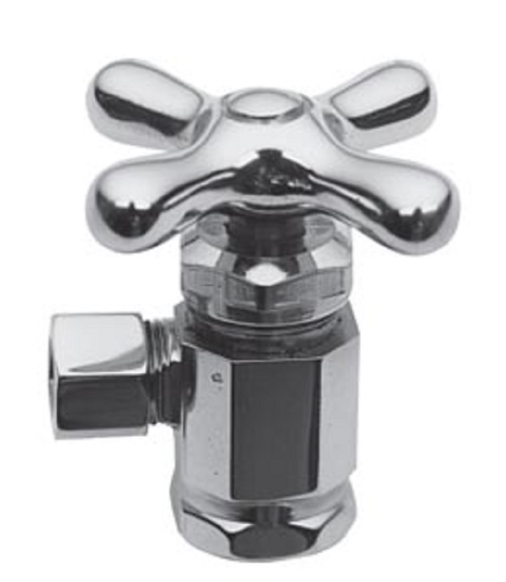 Brasstech 401X/03N Angle Valve 1/2 in. IPS Uncoated Polished Brass Living [New]