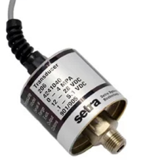 Setra 206120-05 C206 Pressure Sensor Transmitter, 0-100 PSIG, 24VDC Excitation [New]