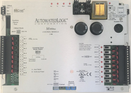 ALC Automated Logic M880nx M-Line Standalone Control Module, 8 Dig Out, 8 Uni In [Refurbished]
