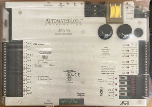 Automated Logic ALC Automated Logic MX4106 M-Line Expander Control Module, 4 Out, 10 In, 6 Out [New] 