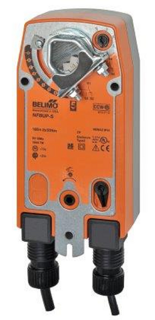 Belimo NFBUP-S Actuator, 90in-lb 10Nm, Spring Return, AC 24-240 V / DC 24-125 V [New]