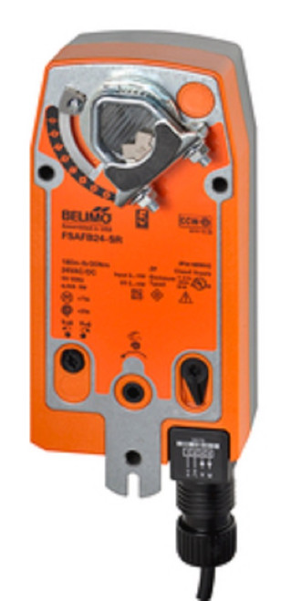 Belimo FSAFB24-SR Fire Smoke Actuator, 180in-lb 20Nm, Spring Return, 2-10 V, Mod [New]
